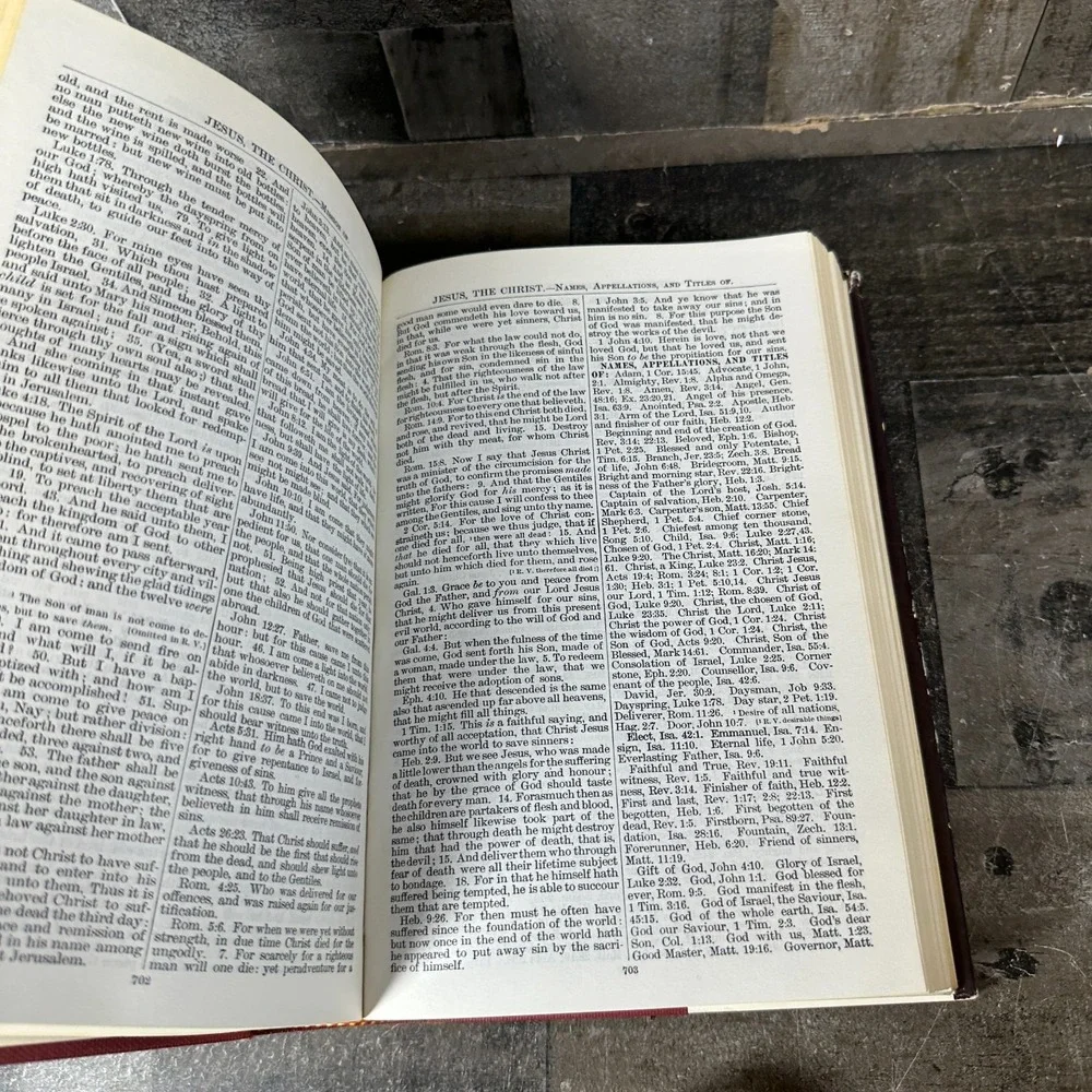 Naves Topical Bible Digest of The Holy Scriptures Hardcover Printed 1971